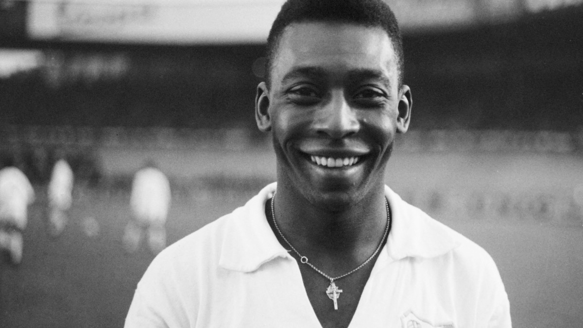 Pelé in 1961 in Parijs