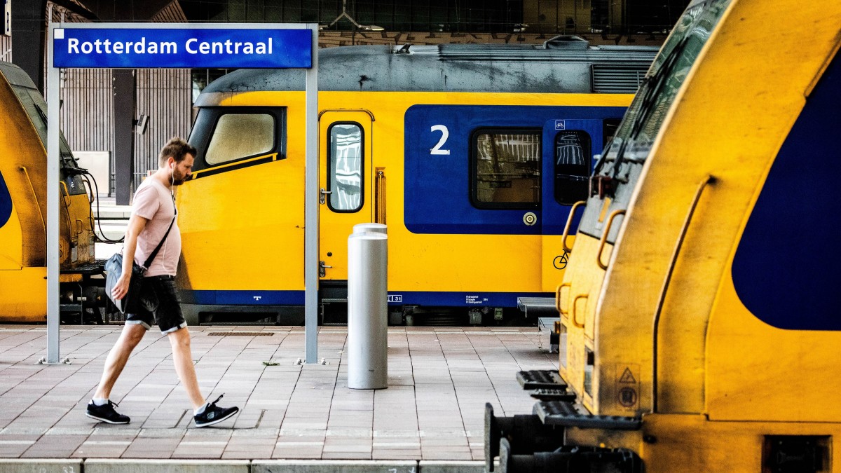 Treinstation Rotterdam Centraal NS ANP