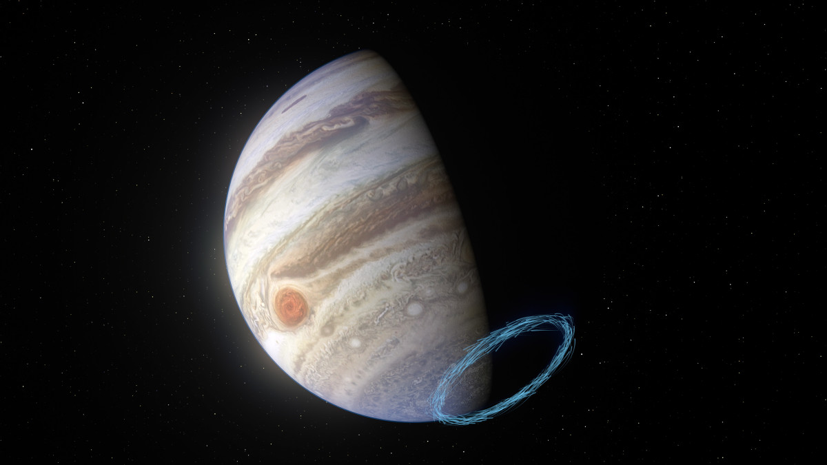 Jupiter extra goed zichtbaar: groot en helder aan de hemel