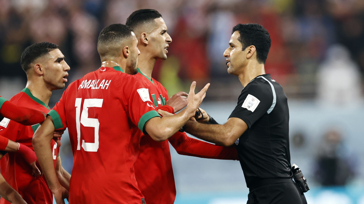 Marokko verliest strijd om brons van Kroatië op WK-voetbal