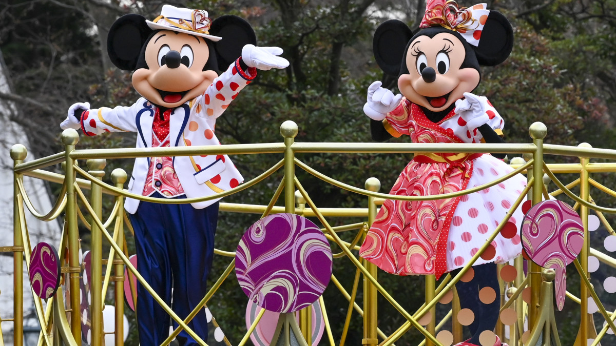 Mickey en Minnie Mouse