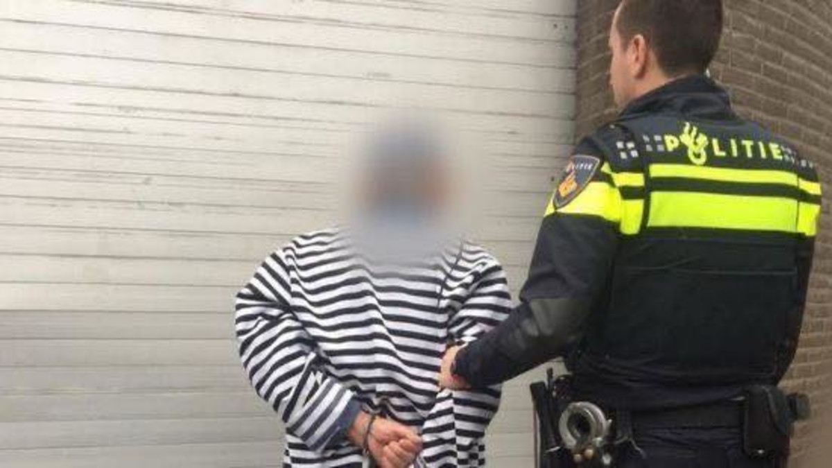 De jongen in pyjama - bron: politie Zoetermeer op Facebook