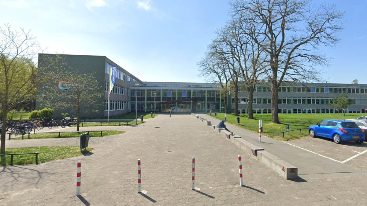 Het Comenius College in Hilversum. Beeld: Google Maps