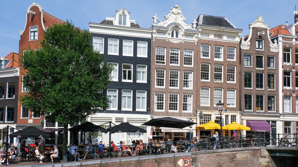 Stadsbeeld Amsterdam in de zomer, ter illustratie. Beeld: ANP
