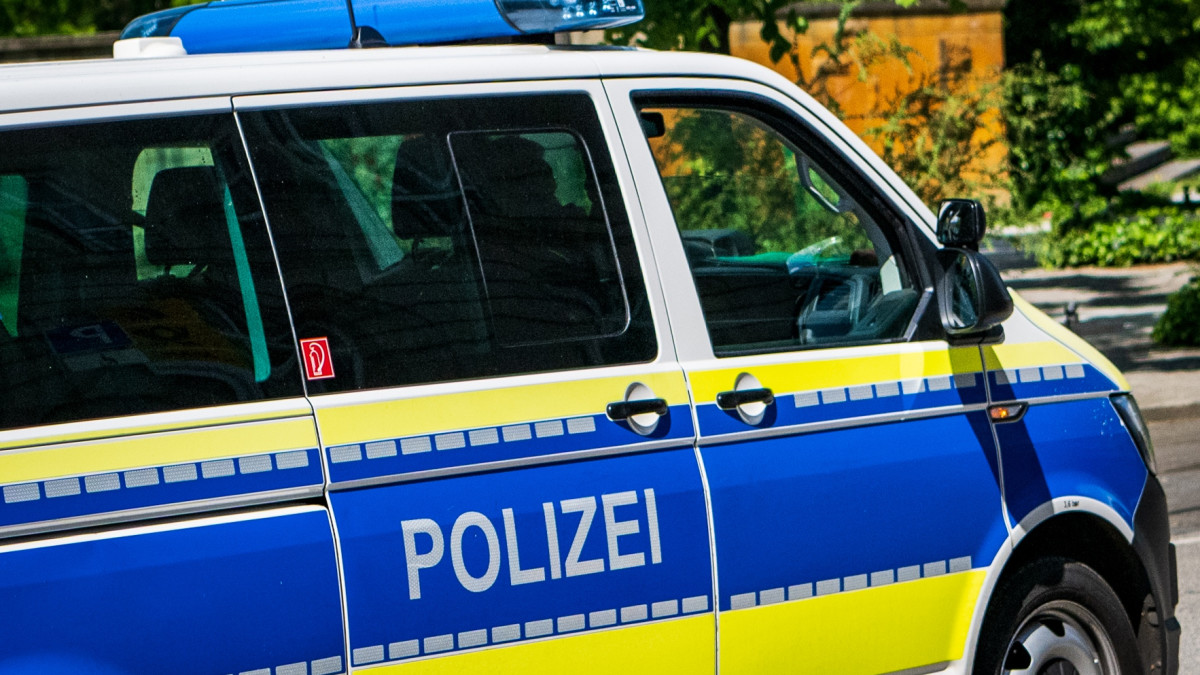 Duitse politieauto stock - ANP