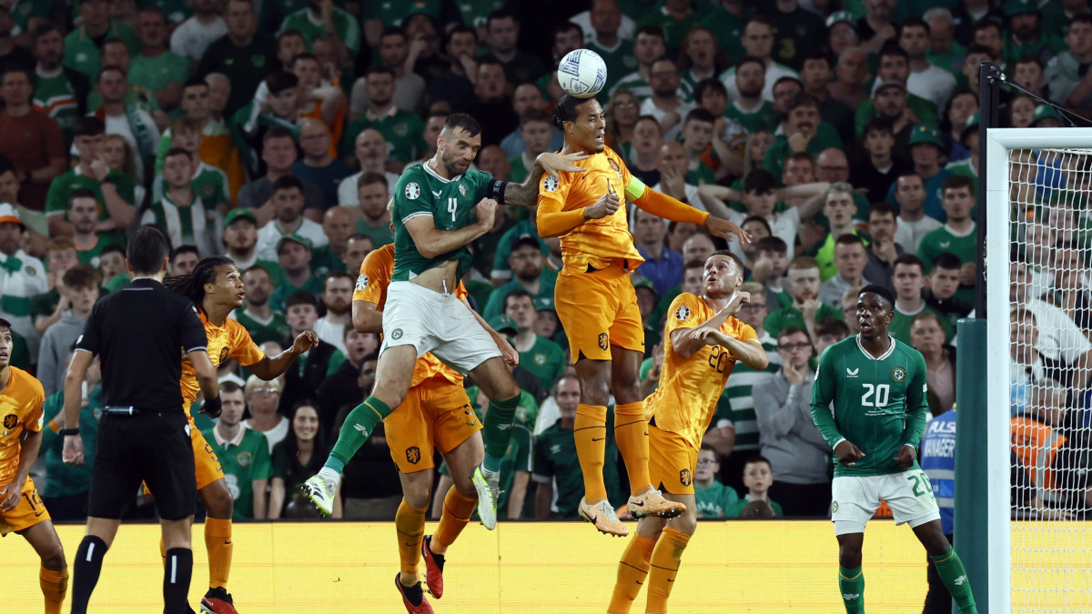 Oranje speelt tegen Ierland, beeld: ANP