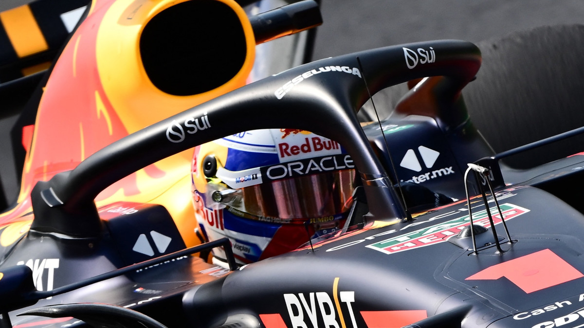 Red Bull-coureur Max Verstappen in actie. Foto: AFP